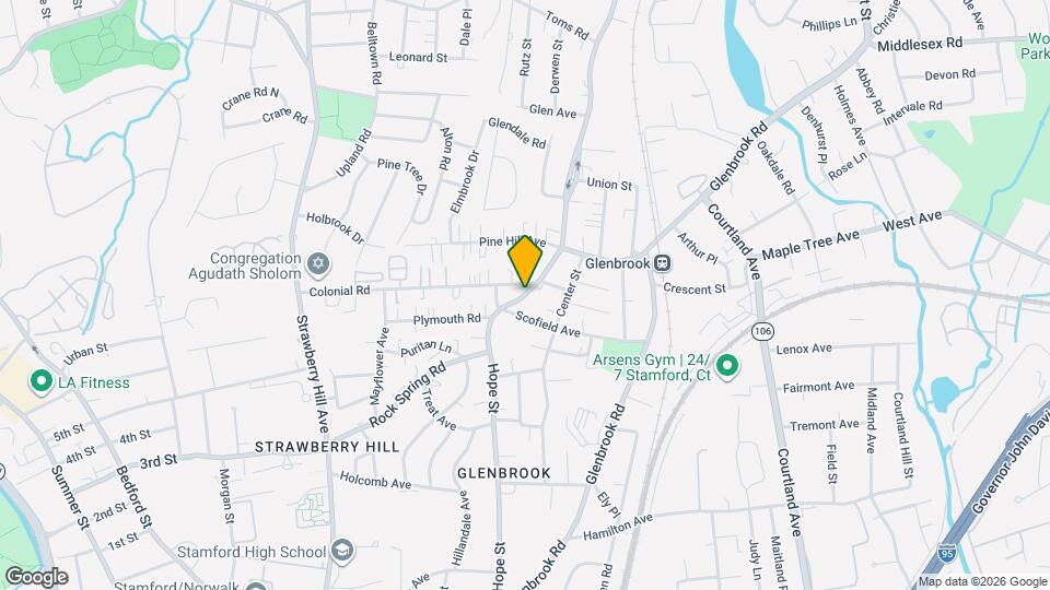 291 Hope St Map and Location Details