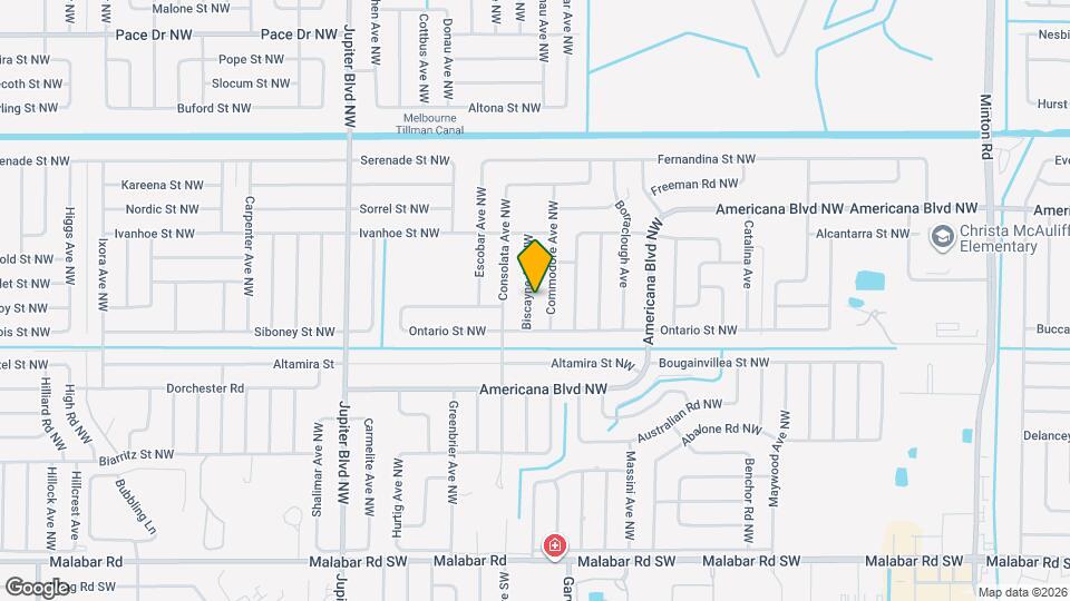 427 Biscayne Ave NW Map and Location Details