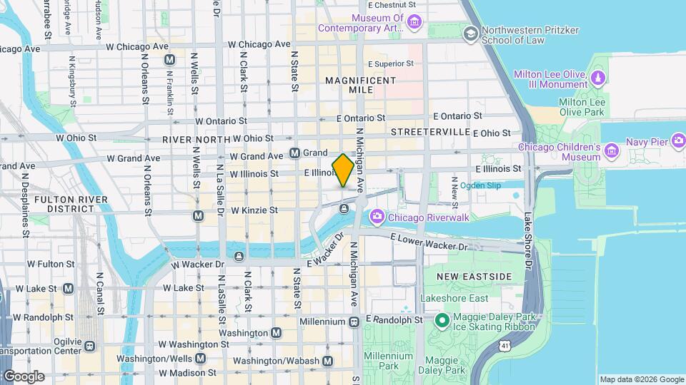 455 N Columbus Dr Mapa y Detalles de la Ubicación