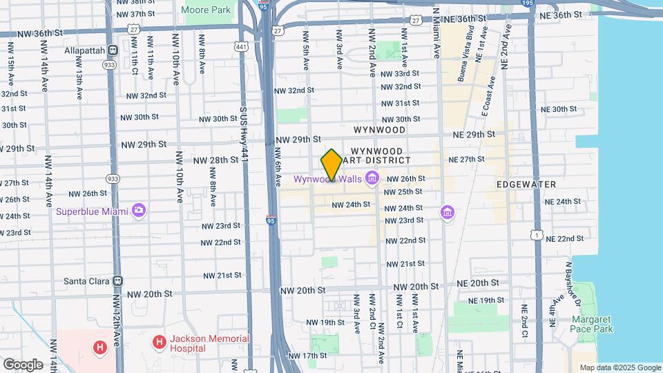 380 NW 26th St, Unit 404 Mapa y Detalles de la Ubicación