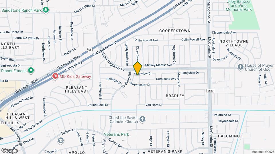 10821 Georgetown St Map and Location Details