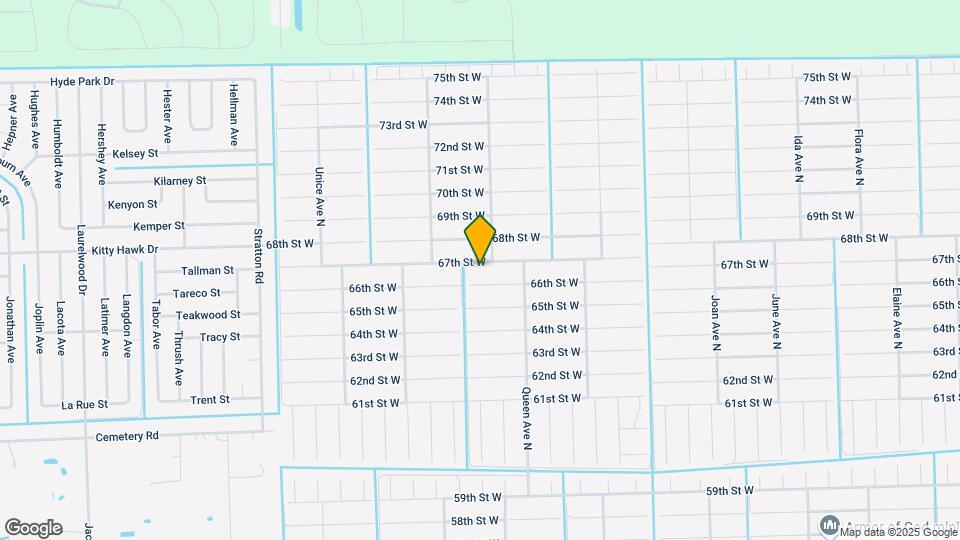 3315 67th St W Map and Location Details