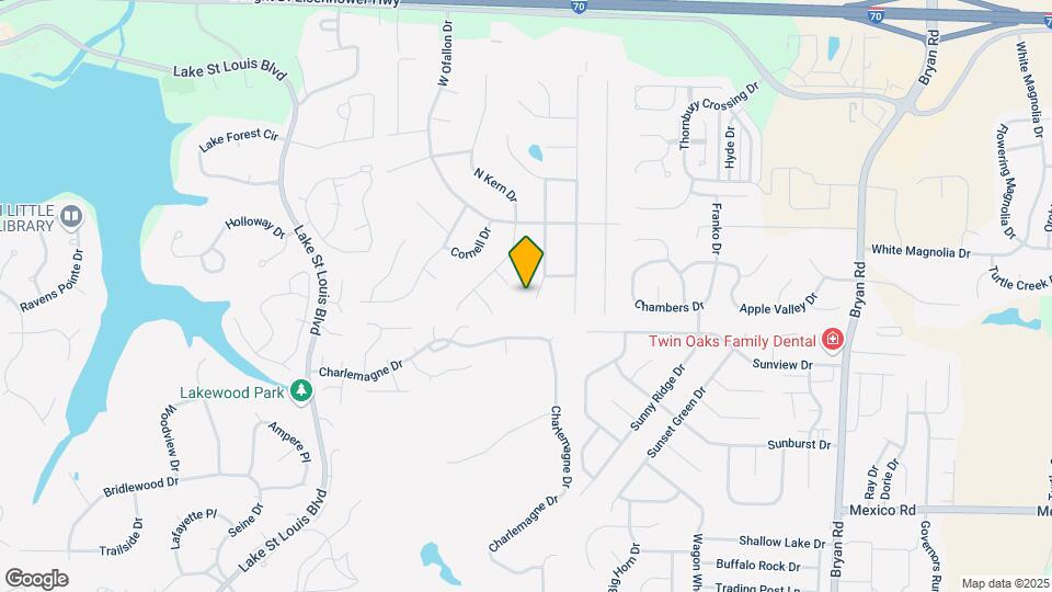 21 S Perry Cir Map and Location Details