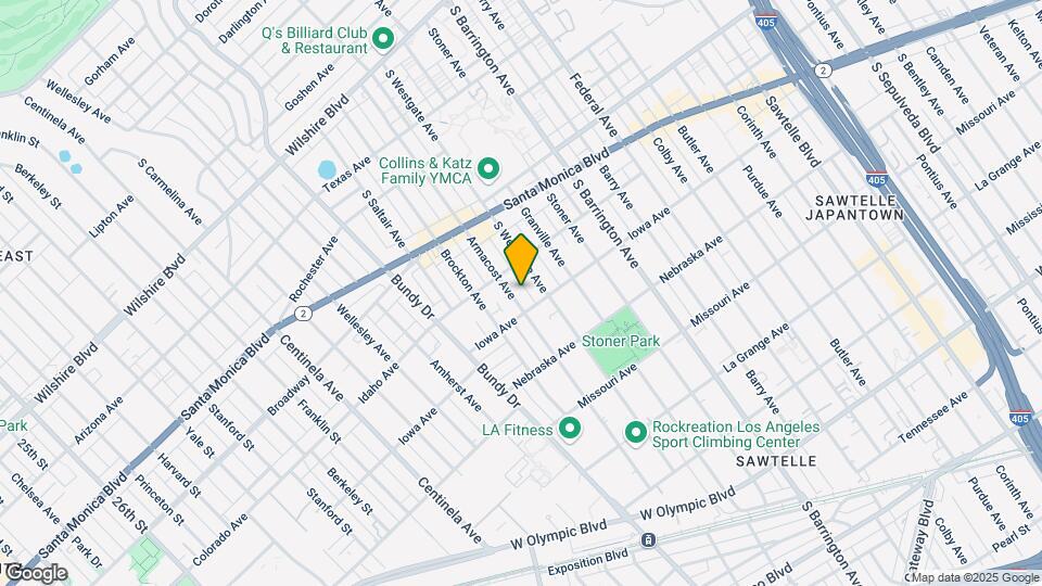 1622 Armacost Ave Los Angeles, CA 90025 Map and Location Details