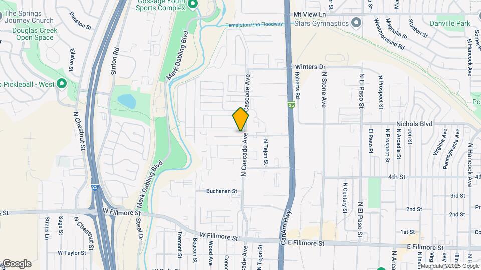 3410 N Cascade Ave, Unit 3410 Mapa y Detalles de la Ubicación