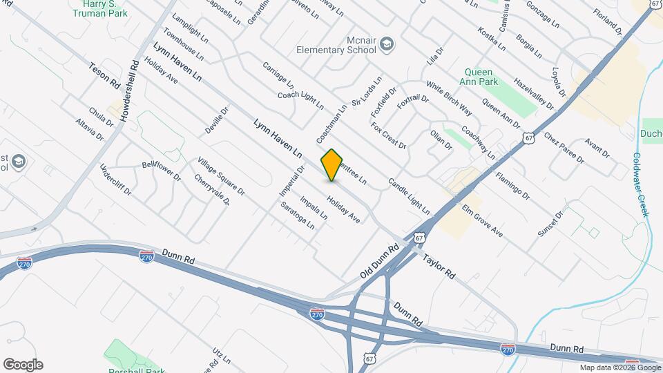 526 Lynn Haven Ln Map and Location Details