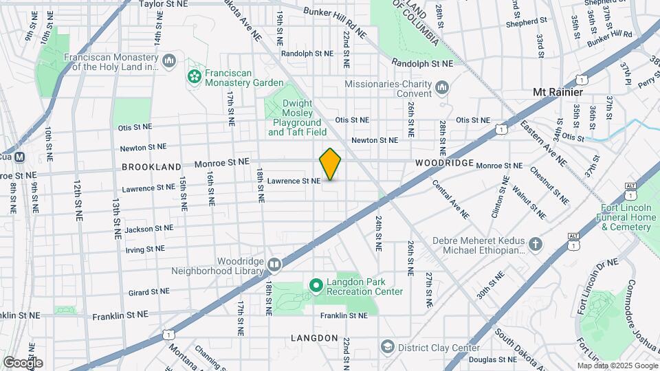 2017 Lawrence St NE Map and Location Details