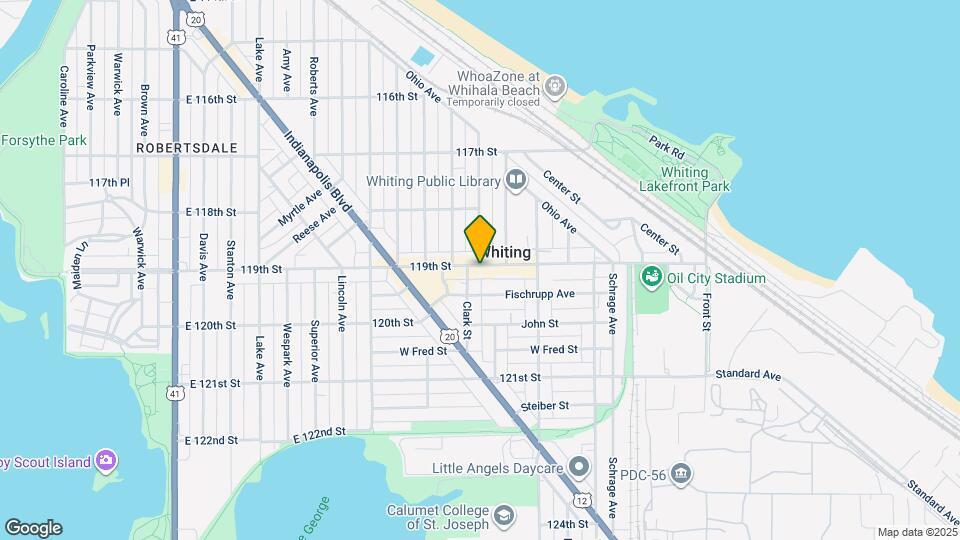 1400 119th St Map and Location Details