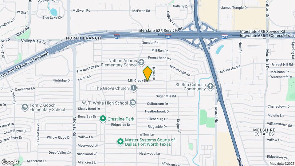 4636 Mill Creek Rd Map and Location Details