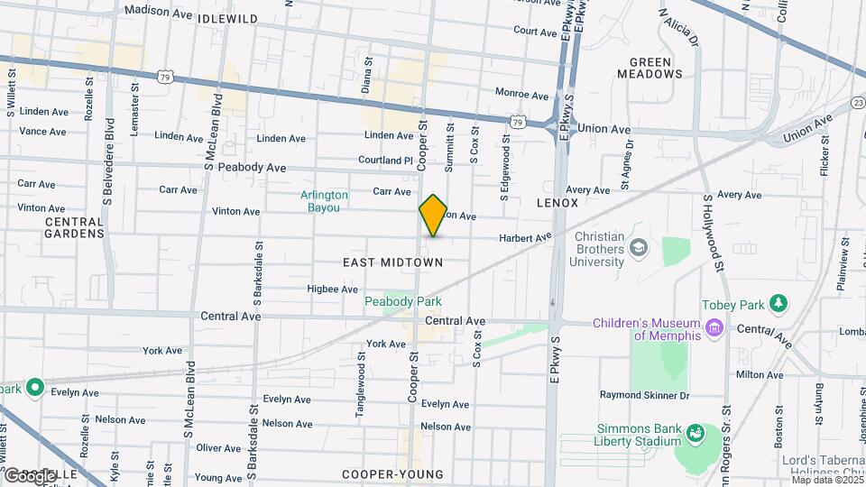 2157-2159 Harbert Ave Map and Location Details