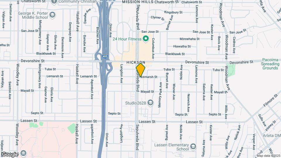 10150 Sepulveda Blvd Map and Location Details