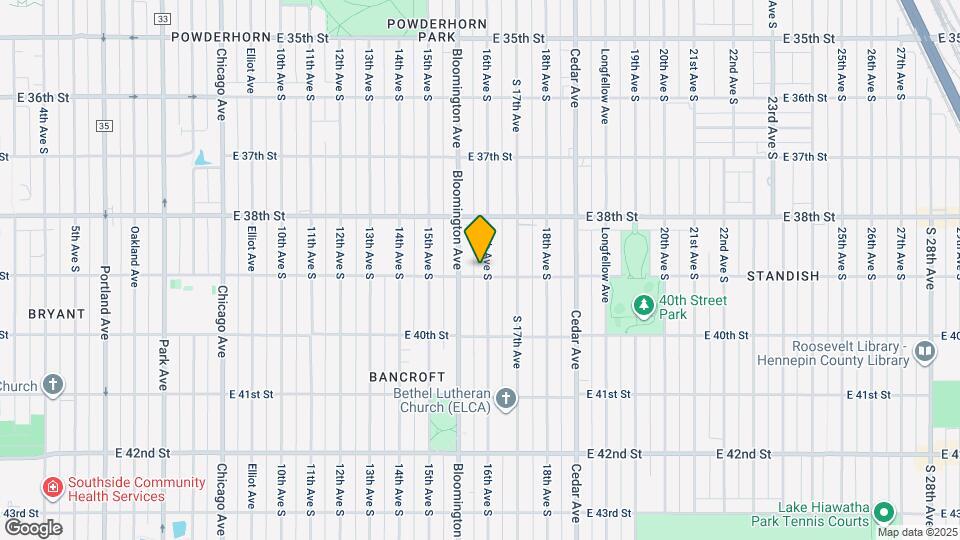 3848 16th Ave S Map and Location Details