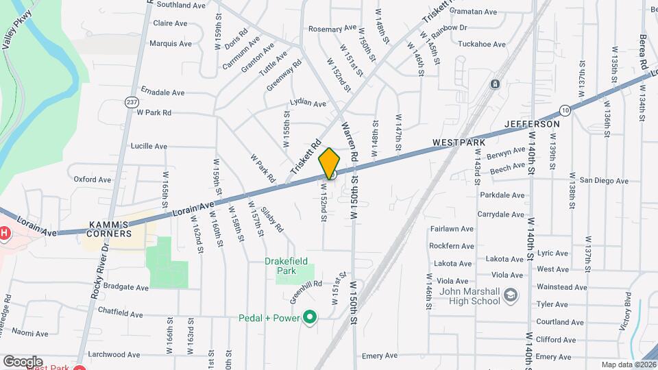 15149 Lorain Ave, Unit Unit 106 Mapa y Detalles de la Ubicación