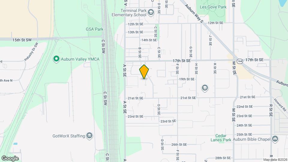 1821 C Pl SE Map and Location Details