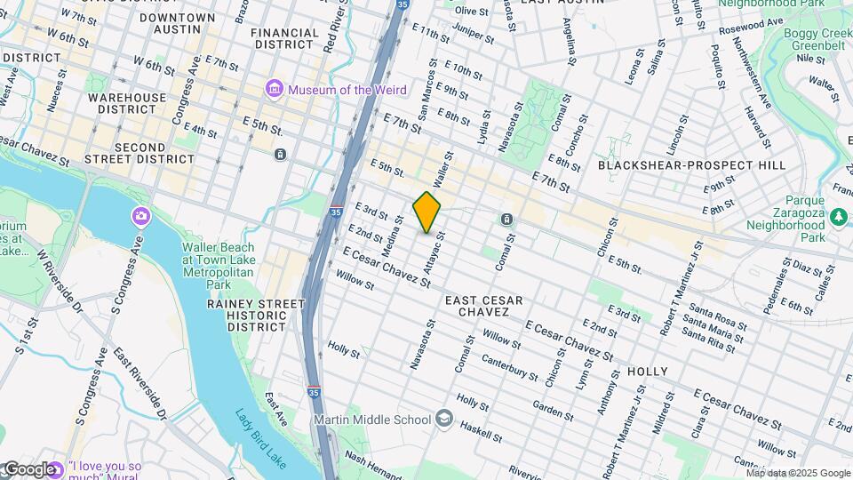 1205 E 3rd St Mapa y Detalles de la Ubicación