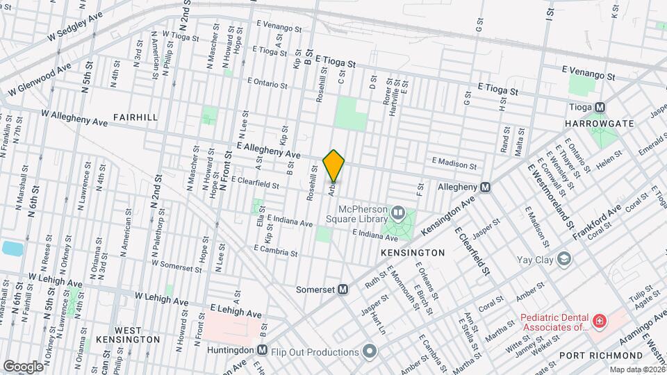3109 Arbor St Map and Location Details