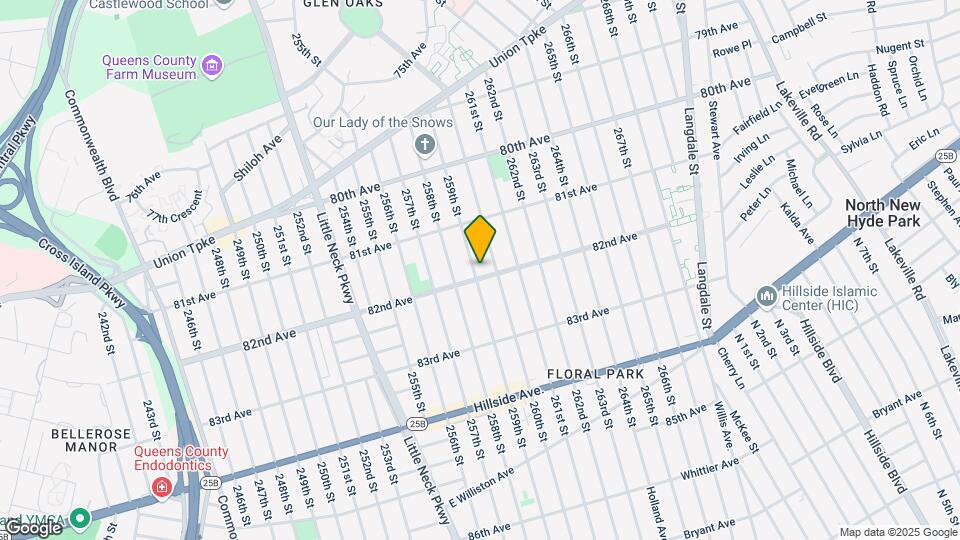 81-53 259th St Mapa y Detalles de la Ubicación