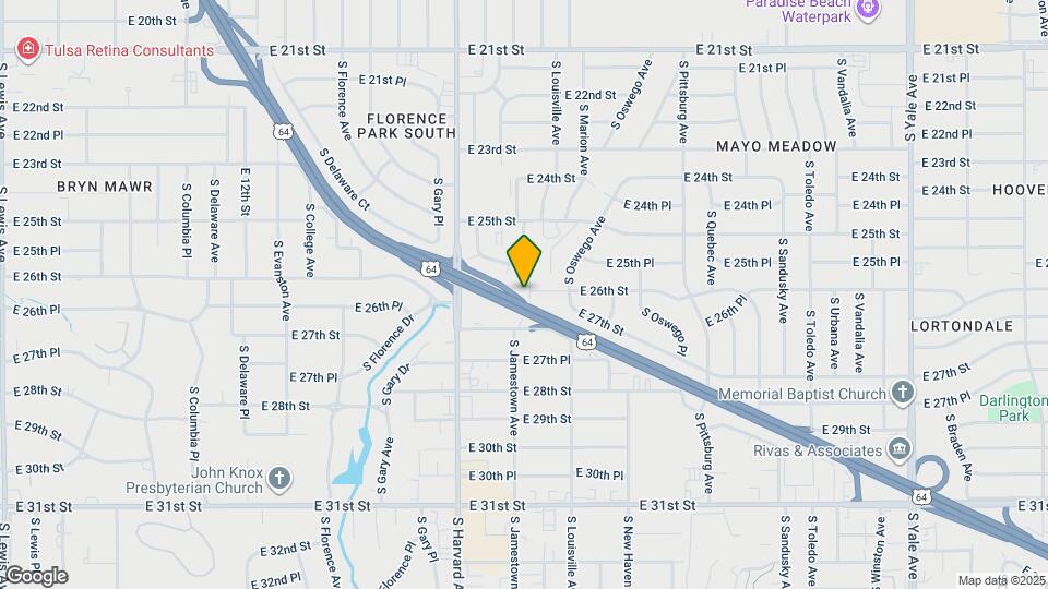 2570 S Jamestown Ave Map and Location Details