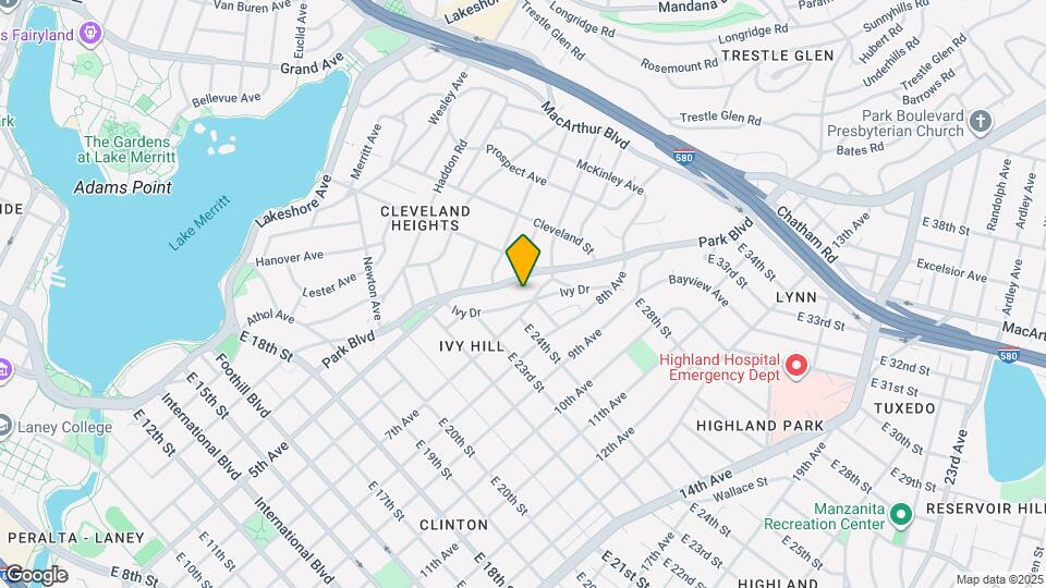 2429 Ivy Dr Mapa y Detalles de la Ubicación