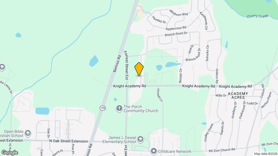 3417 Greenhill Dr Map and Location Details