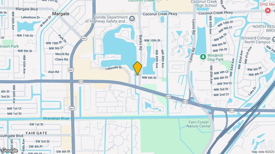 431 Banks Rd Map and Location Details