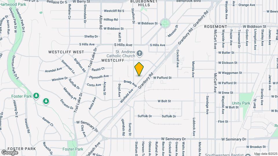 3916 Winfield Ave Map and Location Details