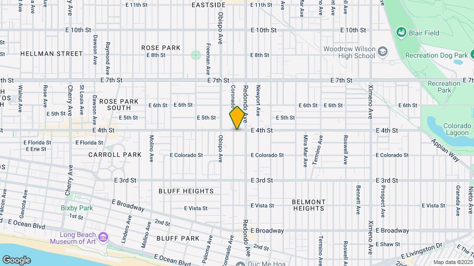 394 Coronado Ave Map and Location Details
