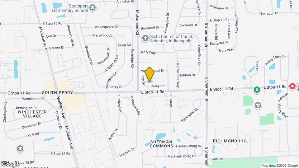 3306 Corey Dr Map and Location Details