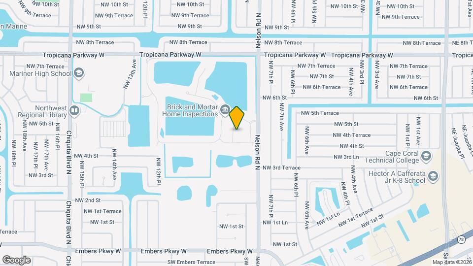 417 Coral Reef Pl Map and Location Details