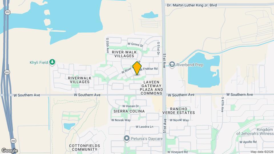 5313 W Pecan Rd Map and Location Details