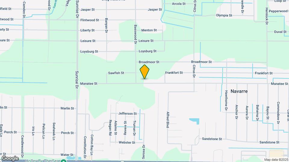 7104 Manatee St Map and Location Details