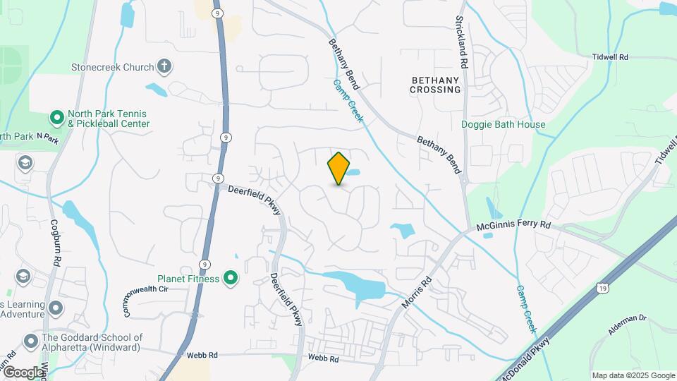 820 Camelon Ct Map and Location Details