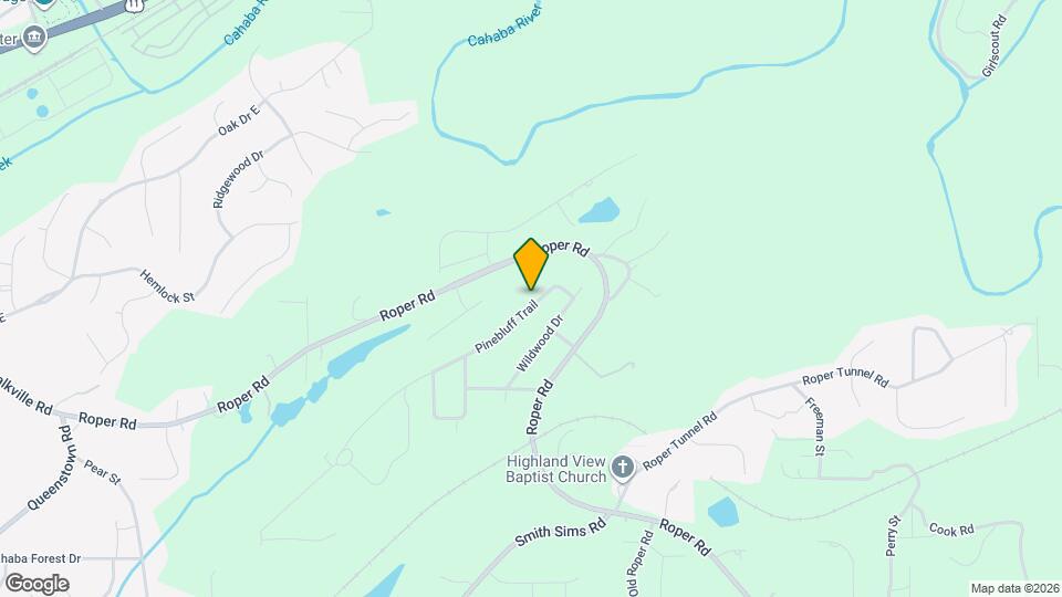 112 Pinebluff Trail Map and Location Details