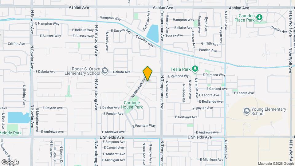 6966 E Giavanna Ave Map and Location Details