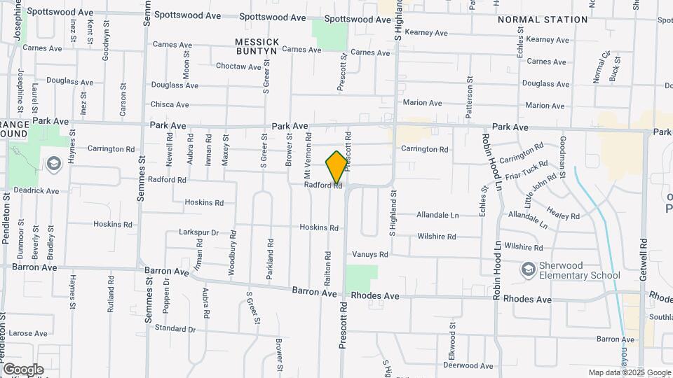 3387 Radford Rd Map and Location Details