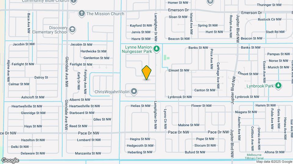 1382 Giralda Cir NW Map and Location Details