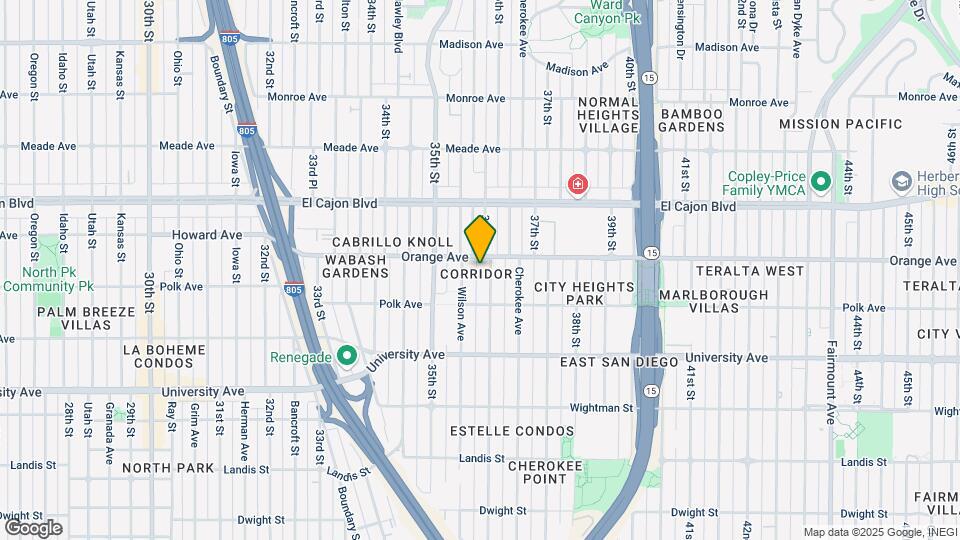 4166 36th St Mapa y Detalles de la Ubicación