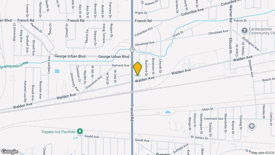 3284 Walden Ave Map and Location Details