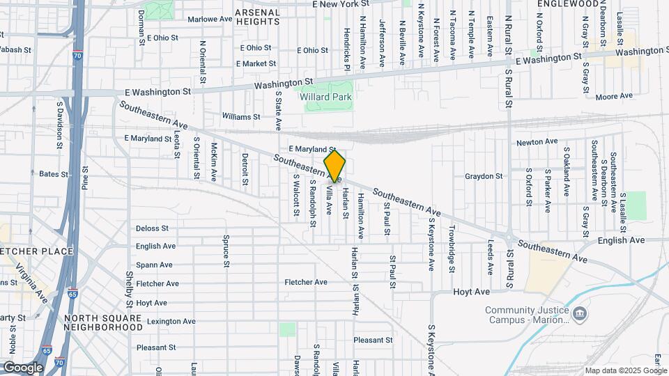 237 Villa Ave Map and Location Details