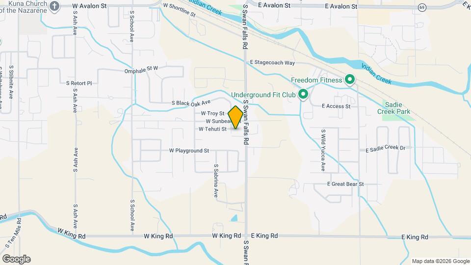 169 W Tehuti Ct Map and Location Details