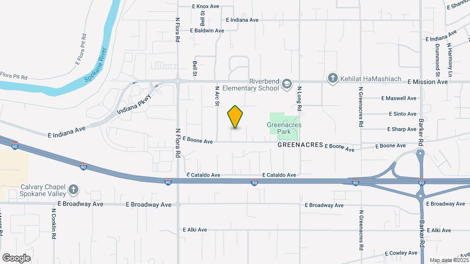 1320 N Tschirley St Map and Location Details