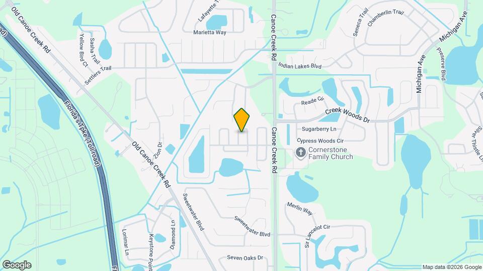 2909 Cialella Pass Map and Location Details