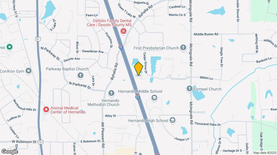 570 Cedar Grove Cove Map and Location Details