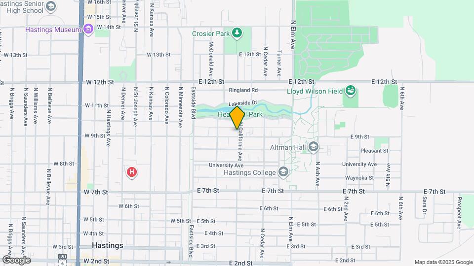 905 N California Ave Map and Location Details