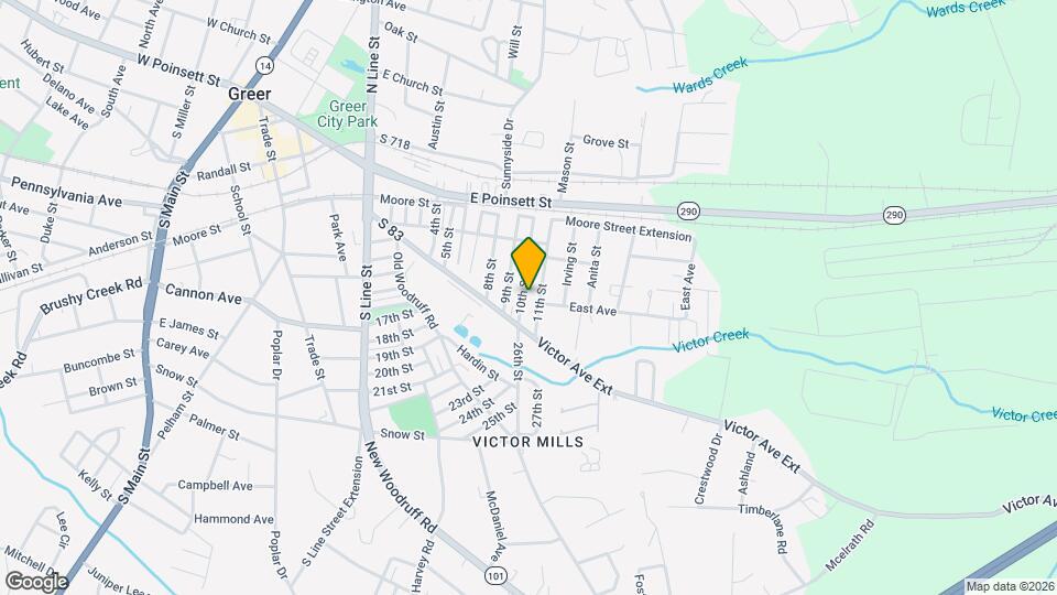 6 10th St Map and Location Details