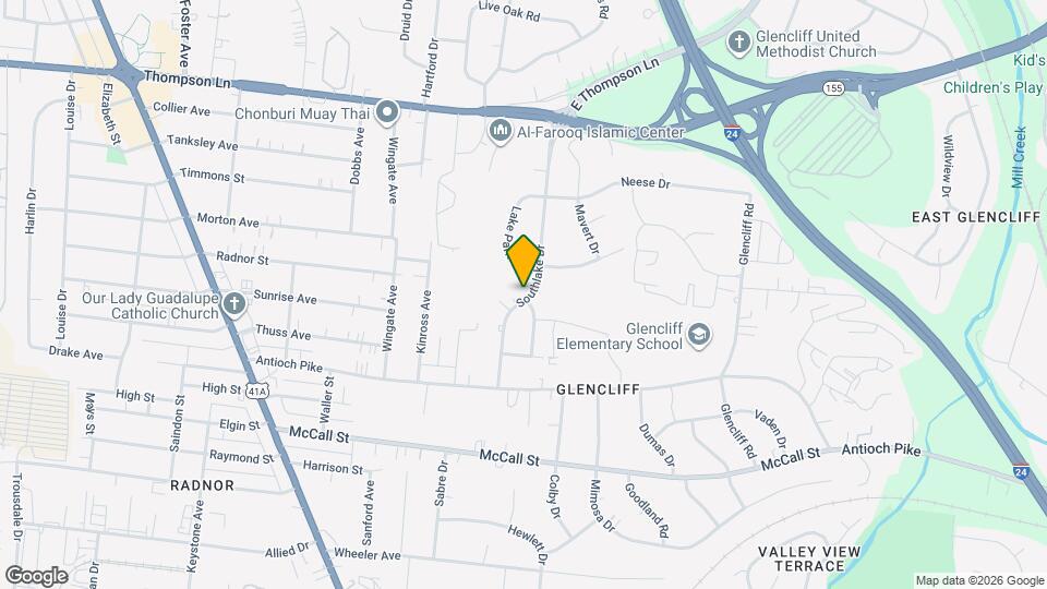 3207 Southlake Dr Map and Location Details