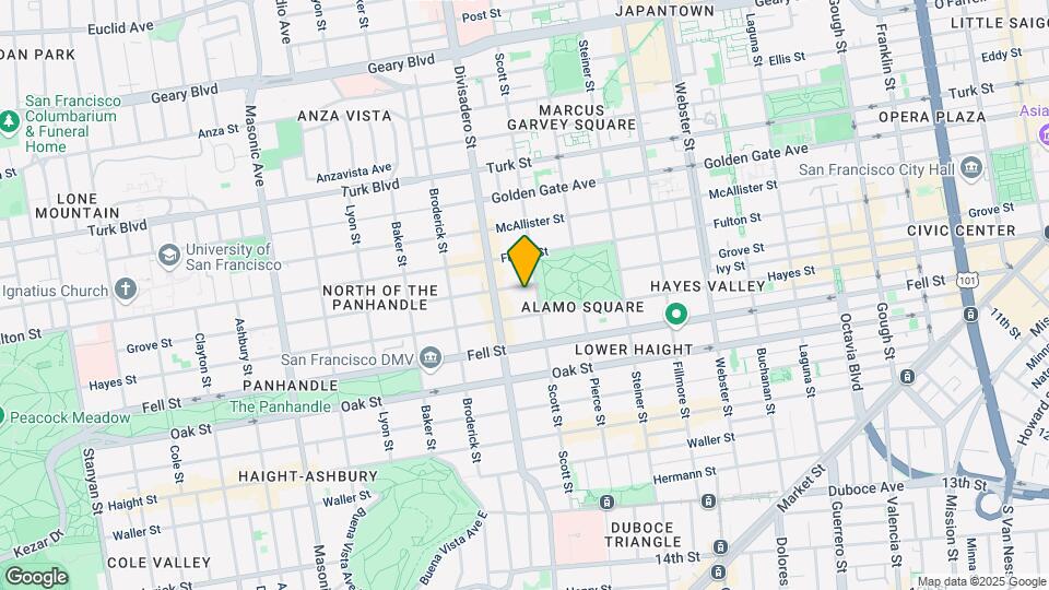 1231 Grove St Mapa y Detalles de la Ubicación