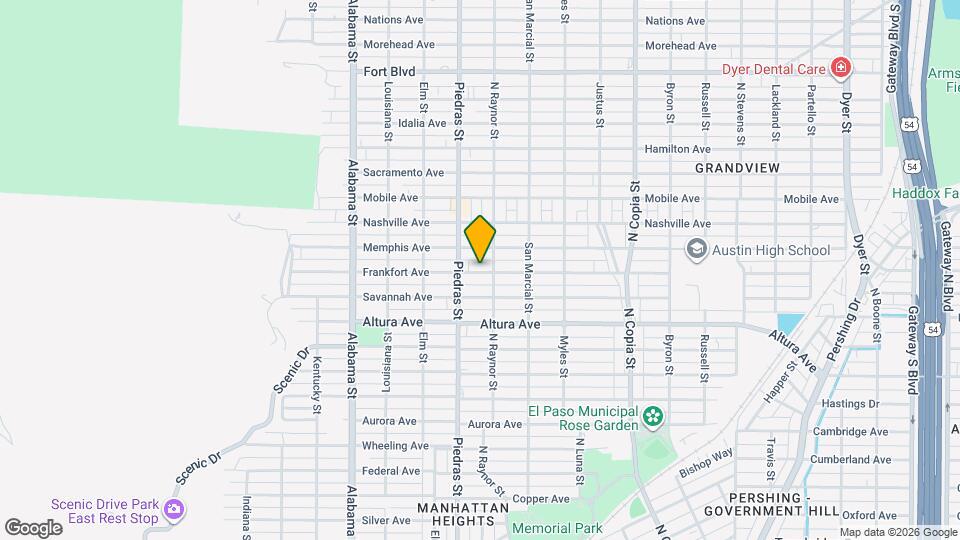 2919 Frankfort Ave Map and Location Details