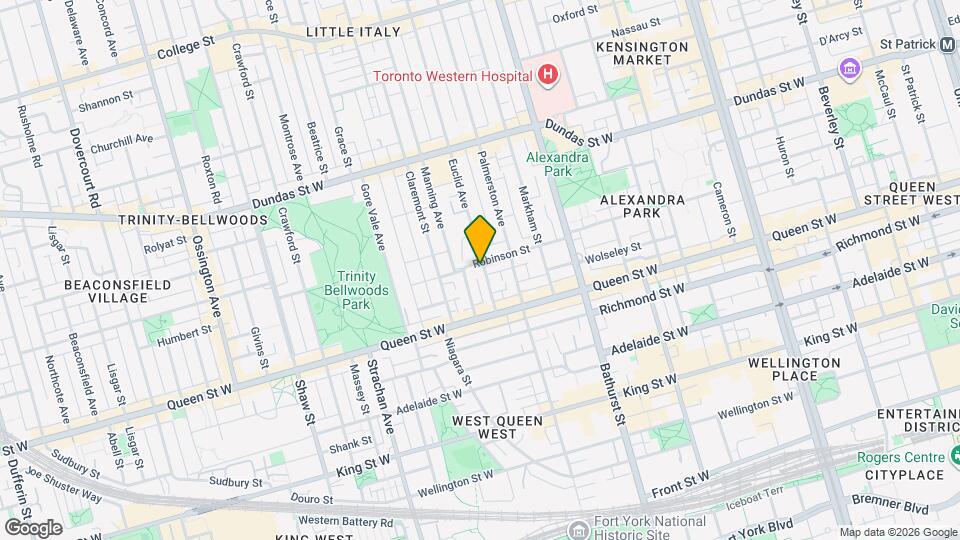 52 Euclid Ave, Unit SI ID1513080P Map and Location Details