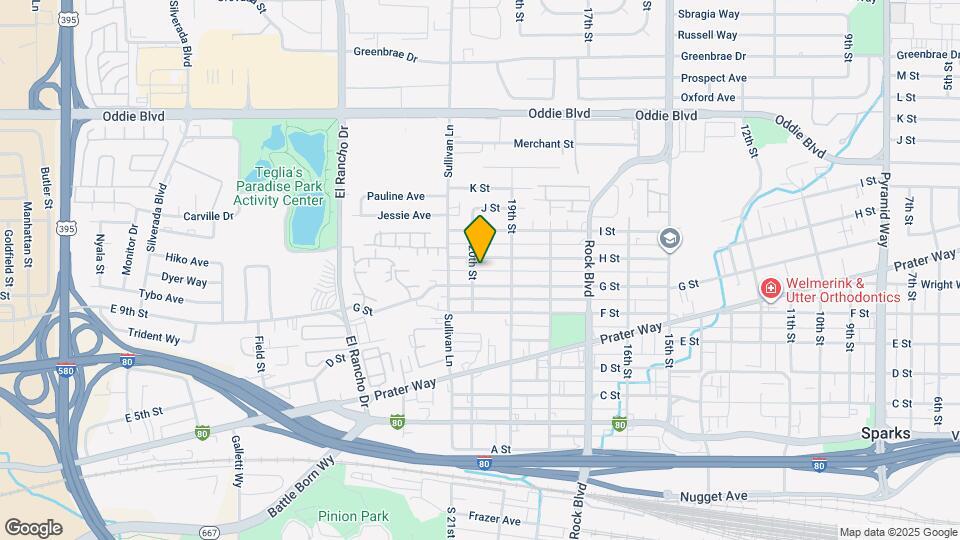 1959 H St Map and Location Details